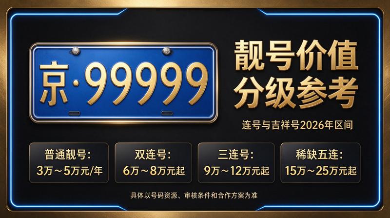 2026年闲置北京指标京牌租赁场景展示
